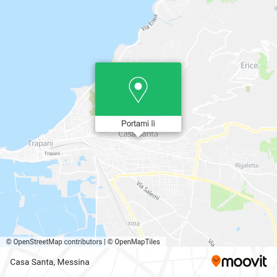 Mappa Casa Santa