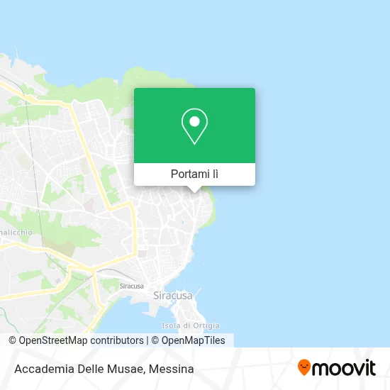 Mappa Accademia Delle Musae
