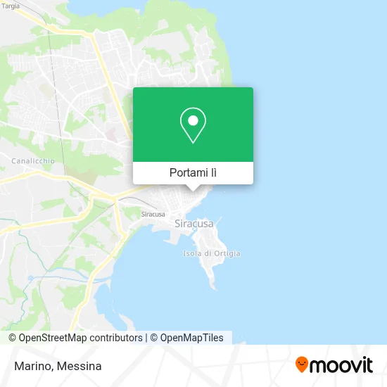 Mappa Marino
