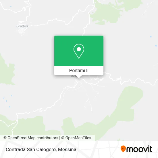 Mappa Contrada San Calogero