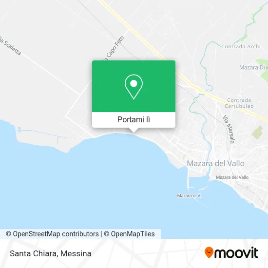 Mappa Santa Chiara