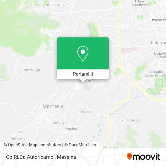 Mappa Co.Ri.Da Autoricambi
