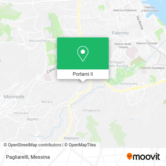Mappa Pagliarelli