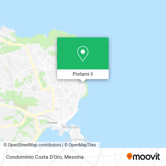 Mappa Condominio Costa D'Oro