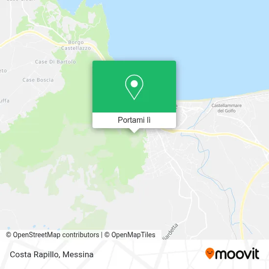 Mappa Costa Rapillo