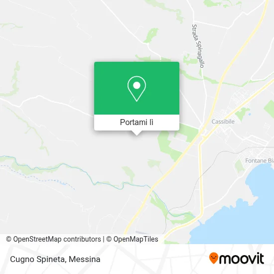 Mappa Cugno Spineta