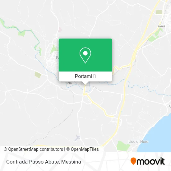 Mappa Contrada Passo Abate
