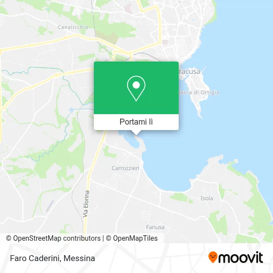 Mappa Faro Caderini