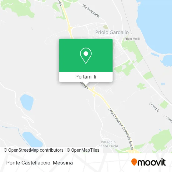 Mappa Ponte Castellaccio