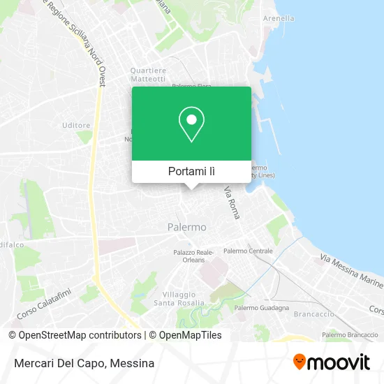 Mappa Mercari Del Capo