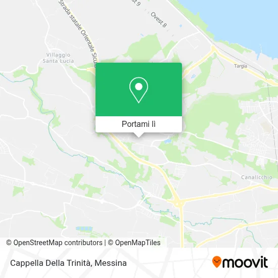 Mappa Cappella Della Trinità