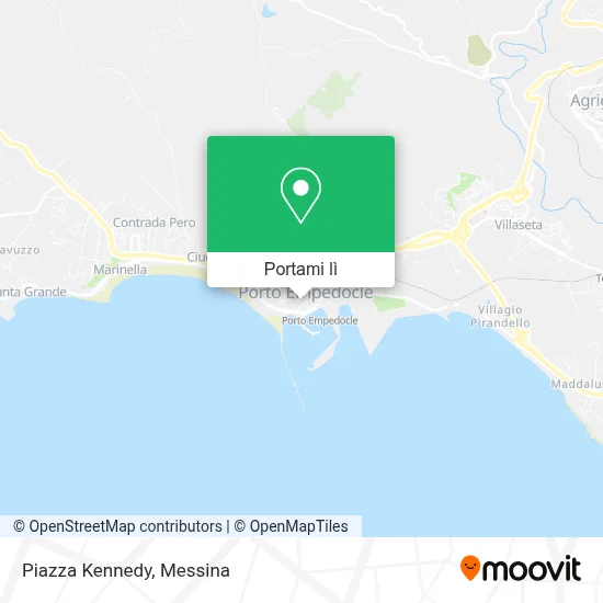 Mappa Piazza Kennedy