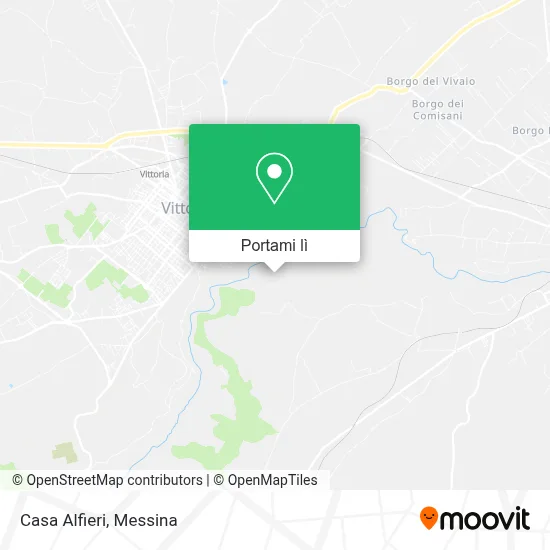 Mappa Casa Alfieri