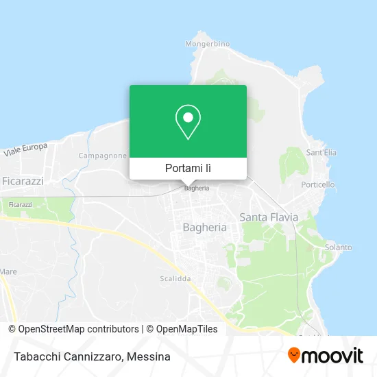 Mappa Tabacchi Cannizzaro