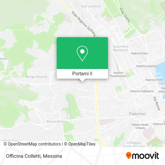 Mappa Officina Colletti