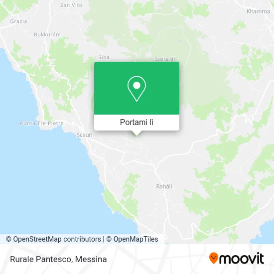Mappa Rurale Pantesco