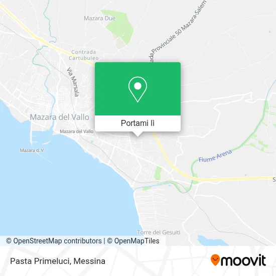 Mappa Pasta Primeluci