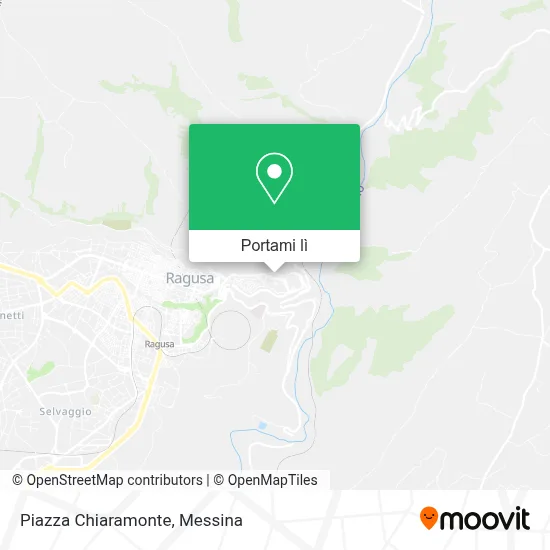 Mappa Piazza Chiaramonte