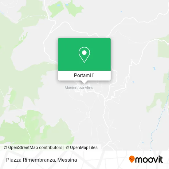 Mappa Piazza Rimembranza