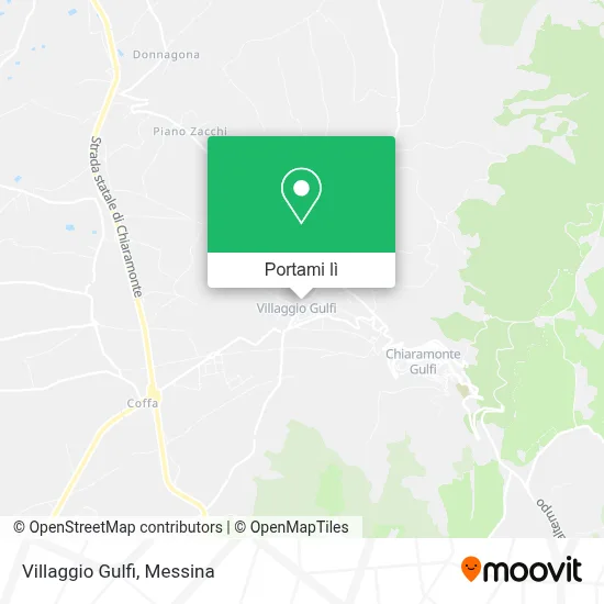Mappa Villaggio Gulfi