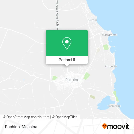 Mappa Pachino
