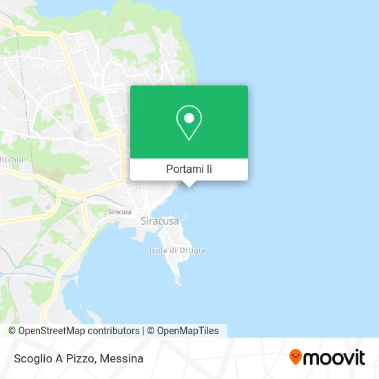Mappa Scoglio A Pizzo