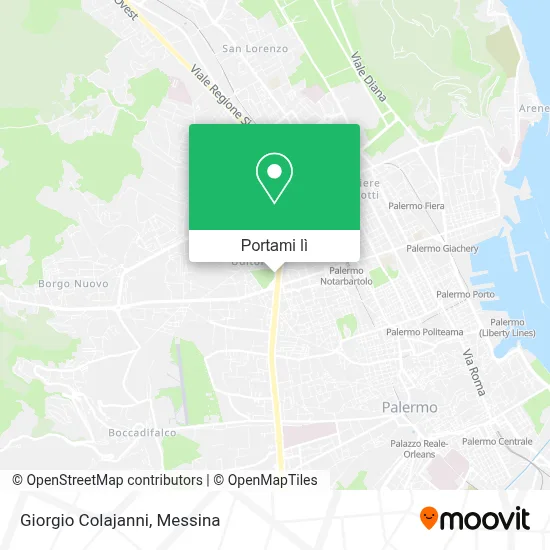 Mappa Giorgio Colajanni
