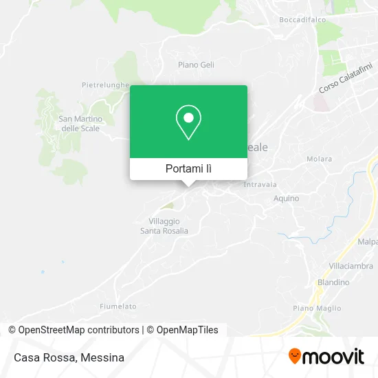 Mappa Casa Rossa
