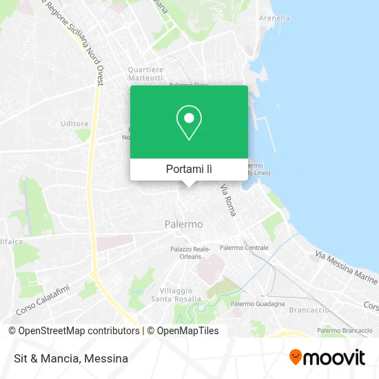Mappa Sit & Mancia