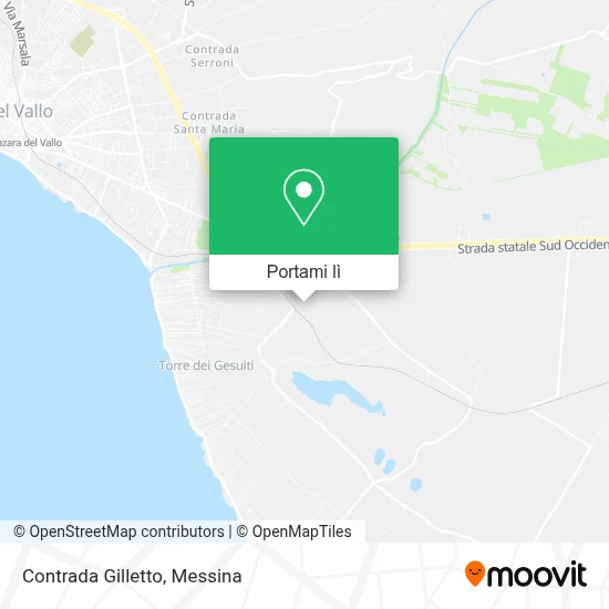 Mappa Contrada Gilletto
