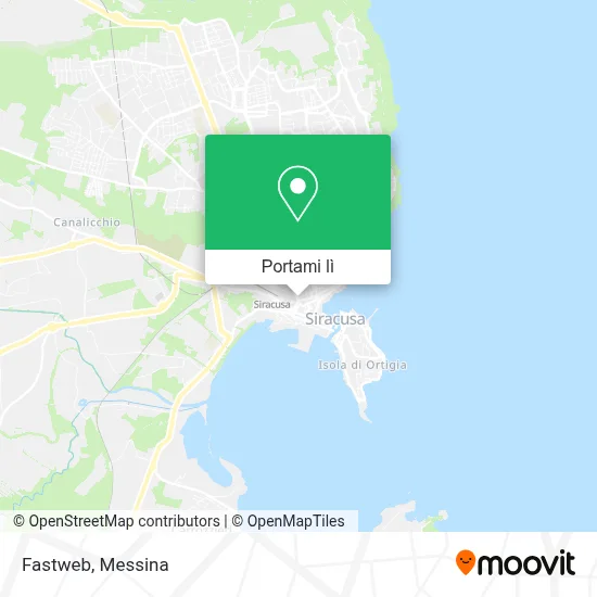 Mappa Fastweb