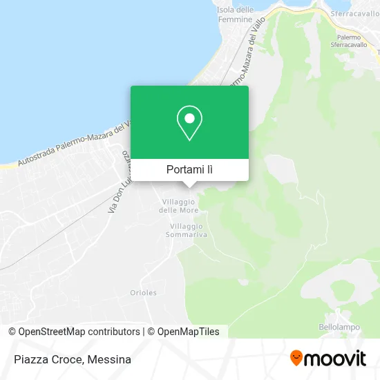 Mappa Piazza Croce