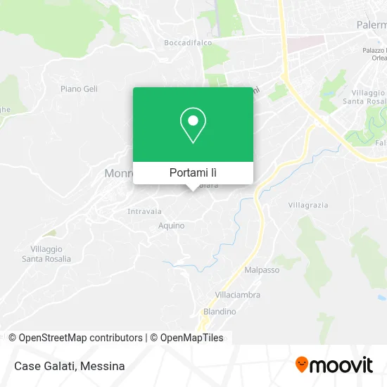 Mappa Case Galati