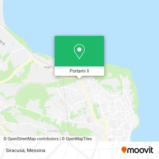 Mappa Siracusa