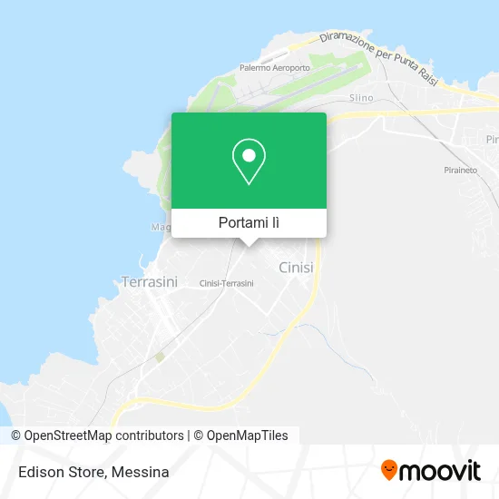 Mappa Edison Store