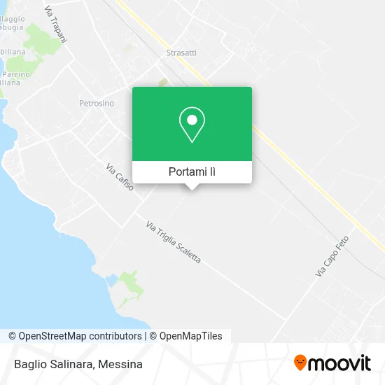Mappa Baglio Salinara