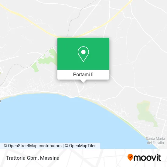 Mappa Trattoria Gbm