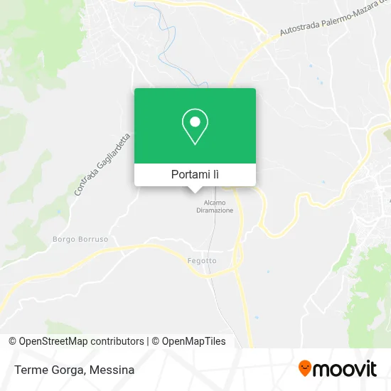 Mappa Terme Gorga