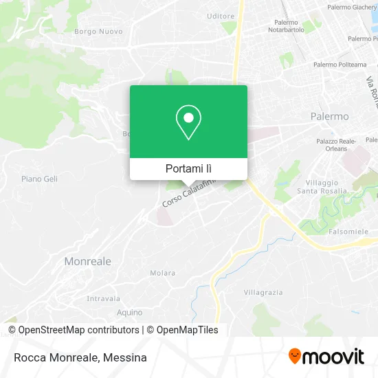 Mappa Rocca Monreale