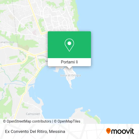 Mappa Ex Convento Del Ritiro