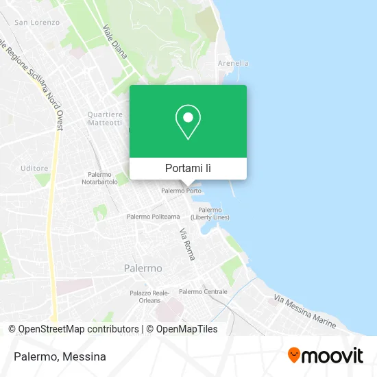 Mappa Palermo