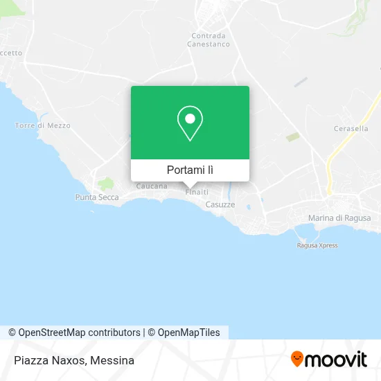 Mappa Piazza Naxos