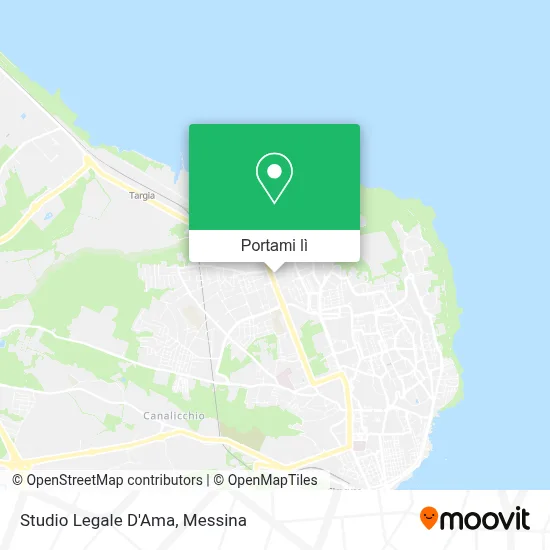Mappa Studio Legale D'Ama