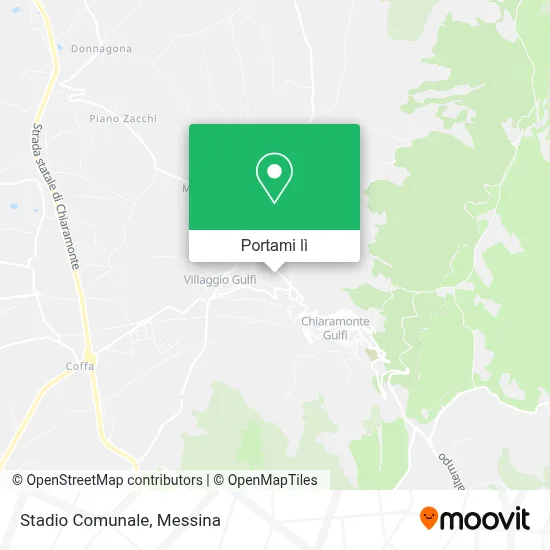Mappa Stadio Comunale