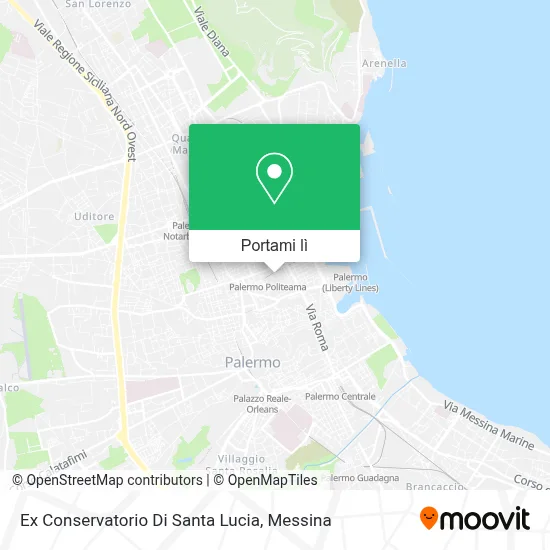Mappa Ex Conservatorio Di Santa Lucia