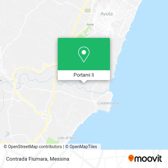 Mappa Contrada Fiumara