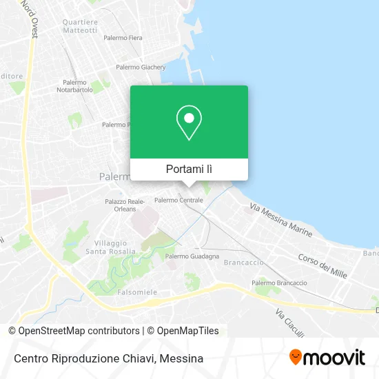 Mappa Centro Riproduzione Chiavi