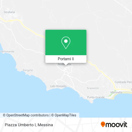 Mappa Piazza Umberto I