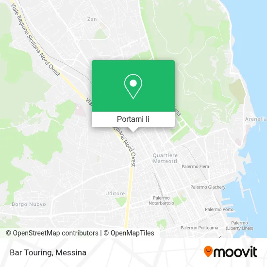 Mappa Bar Touring