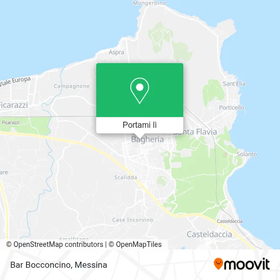 Mappa Bar Bocconcino